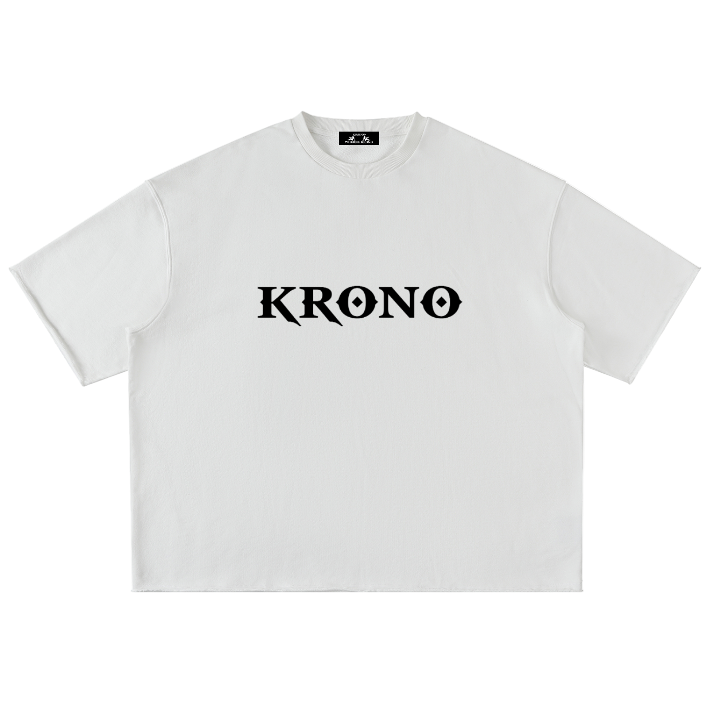 Washed Rolled Hem Half Sleeve T-Shirt