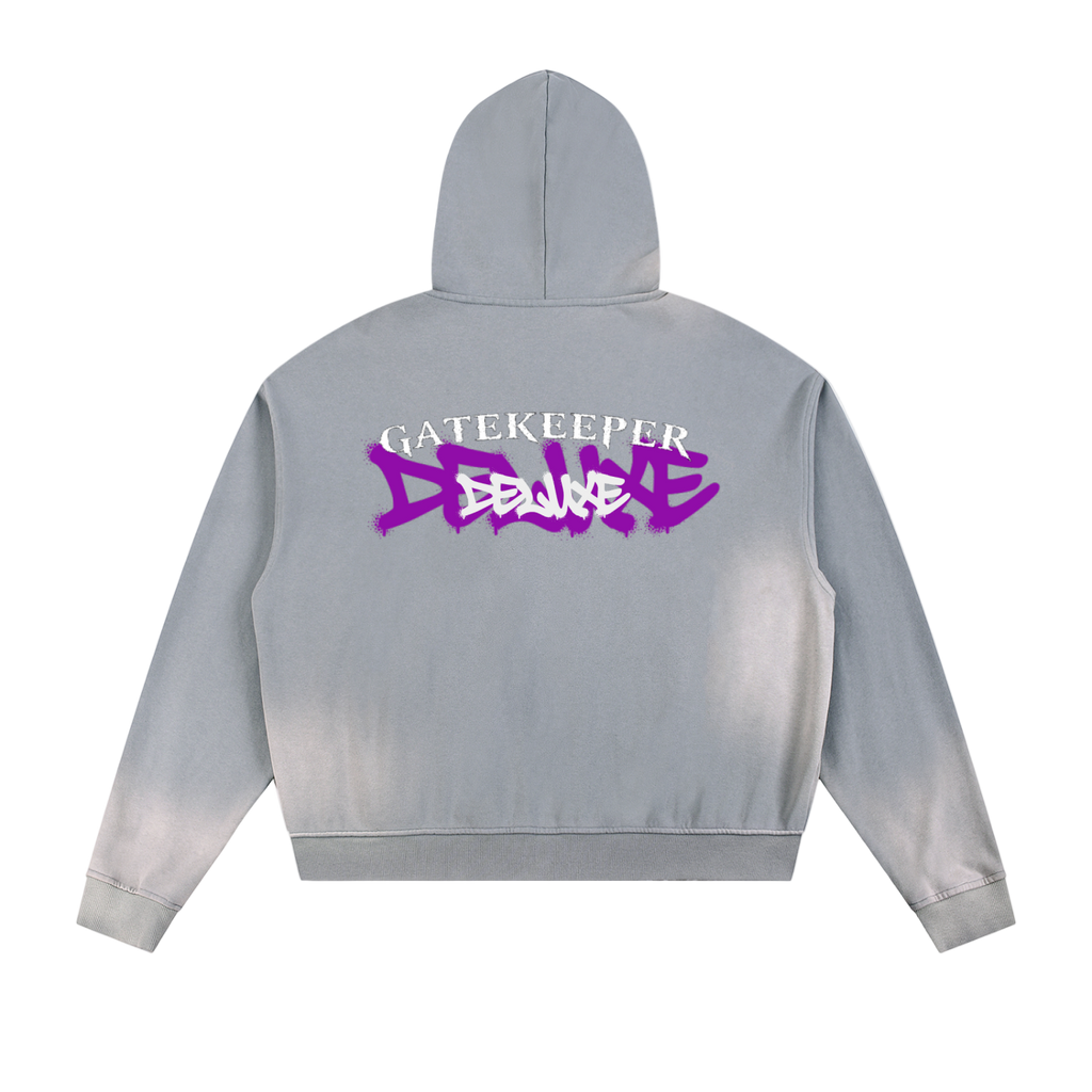 Deluxe Edge Fleece Zip Hoodie