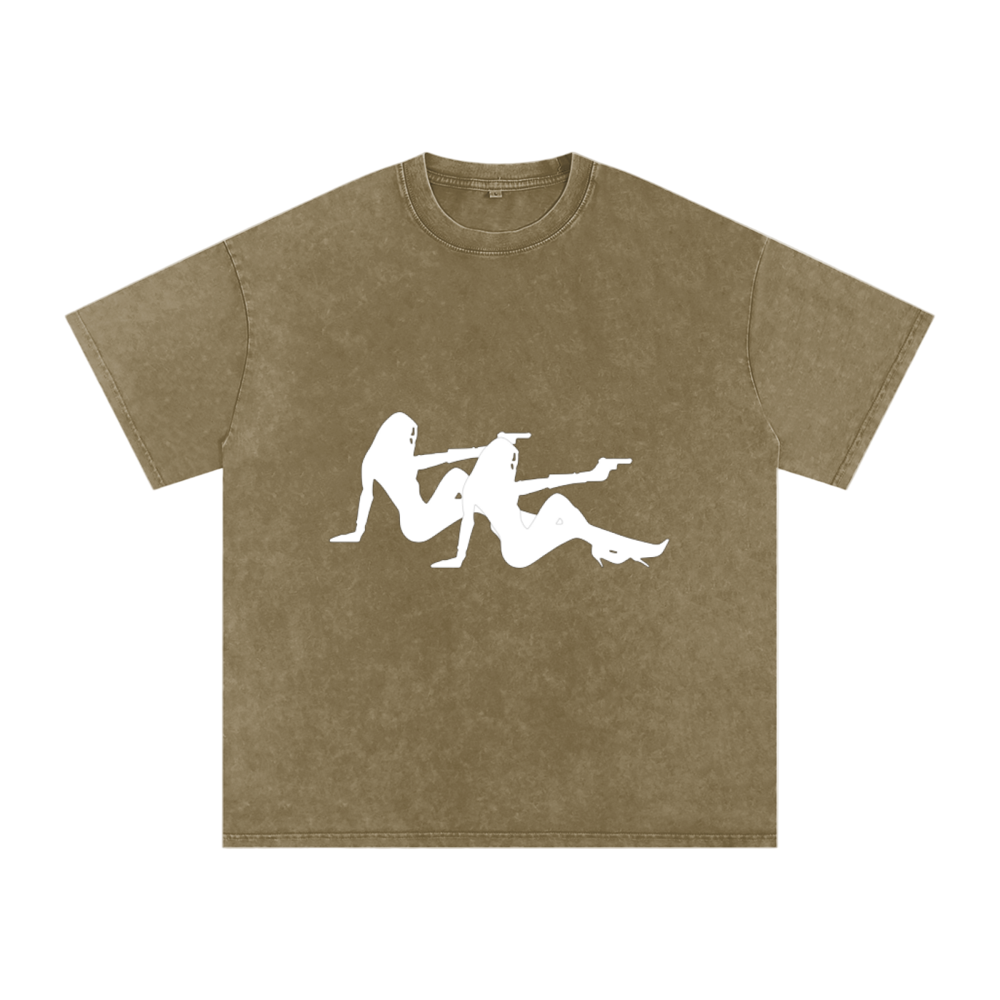 Krono Snow Washed Oversized Cotton T-Shirt