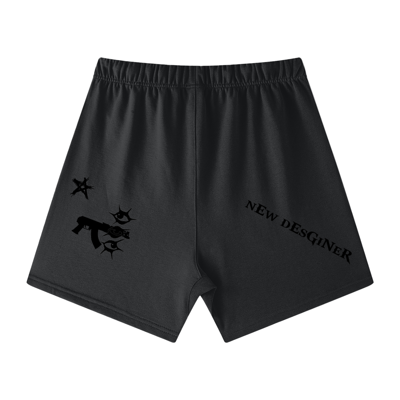 Krono Unisex Earth Tone Loose Fit Cotton Shorts