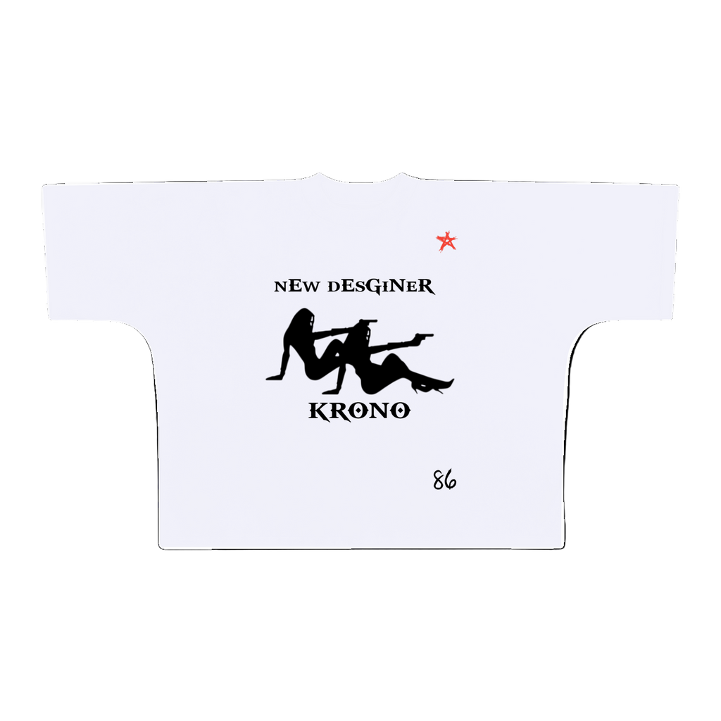 Krono Mark Of The Lamb Oversized One-Piece Boxy T-Shirt