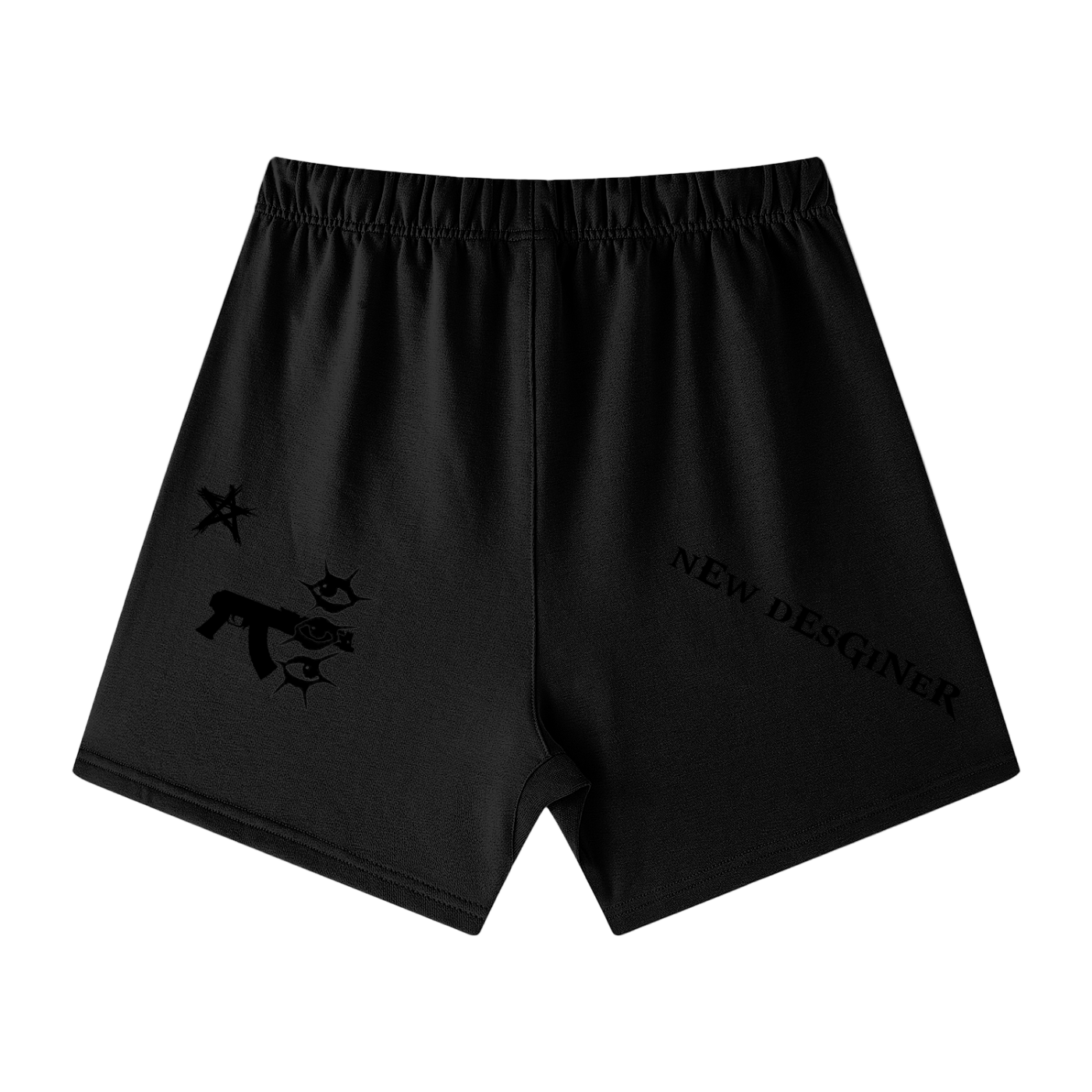 Krono Unisex Earth Tone Loose Fit Cotton Shorts