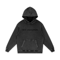 Black hoodie with 'NEW DESGNER' text on a white background