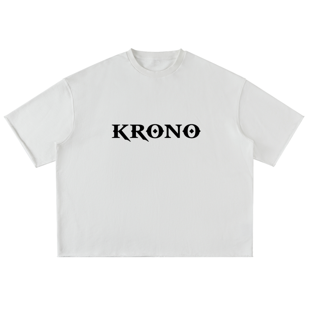 Washed Rolled Hem Half Sleeve T-Shirt