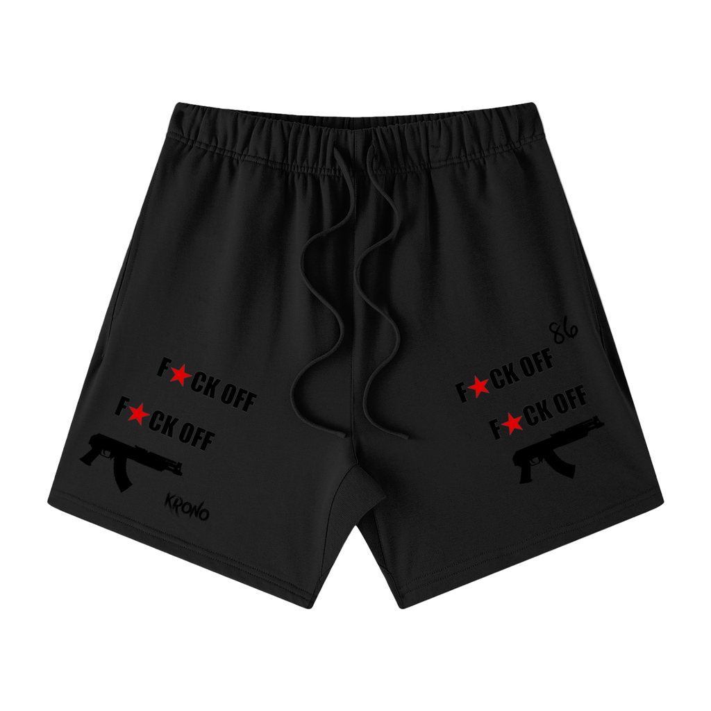 Krono Unisex Earth Tone Loose Fit Cotton Shorts