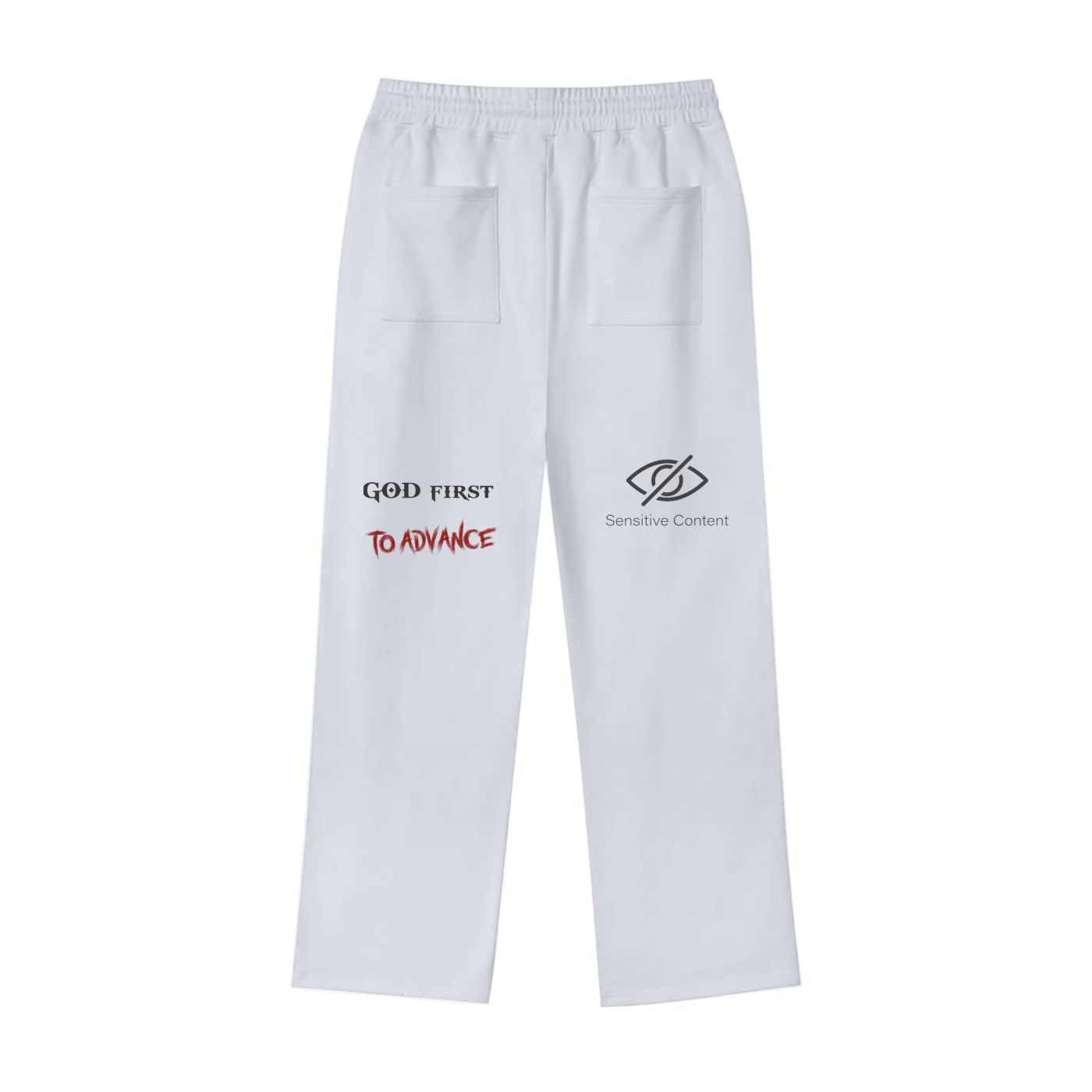 Krono Mark Of The Lamb Loose Fit Fleece Straight Leg Pants