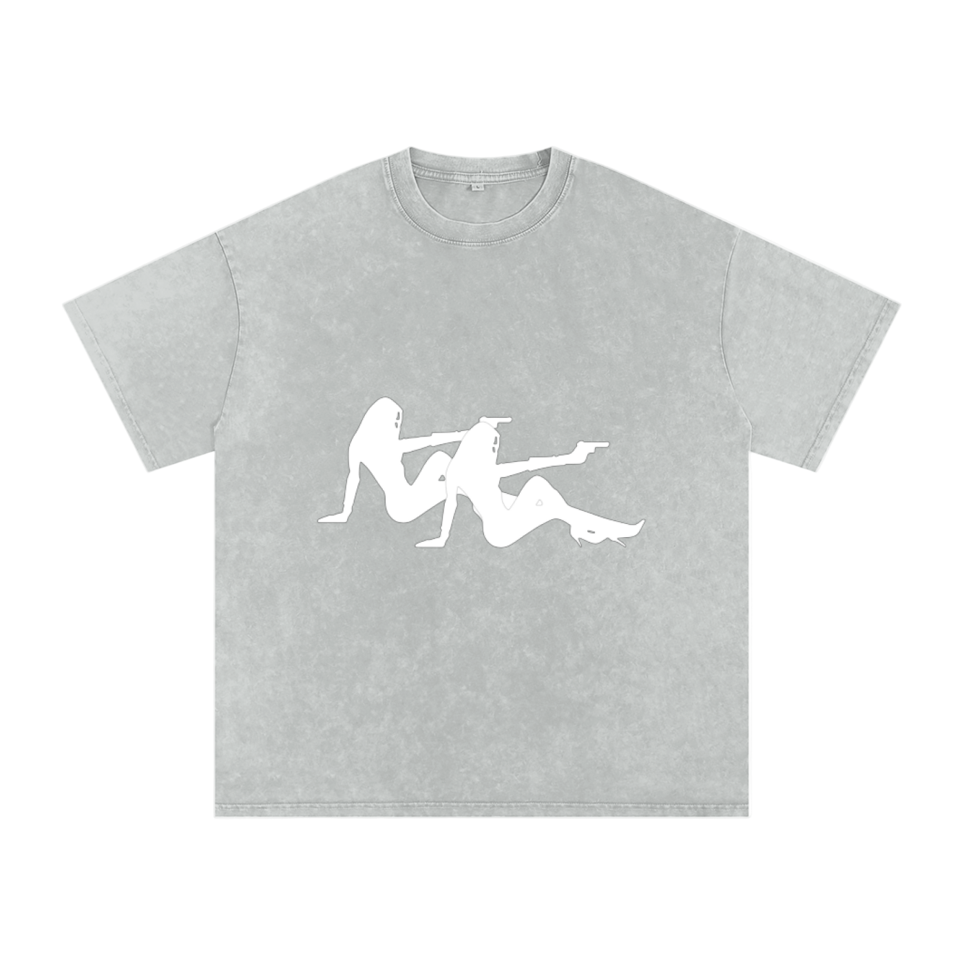 Krono Snow Washed Oversized Cotton T-Shirt