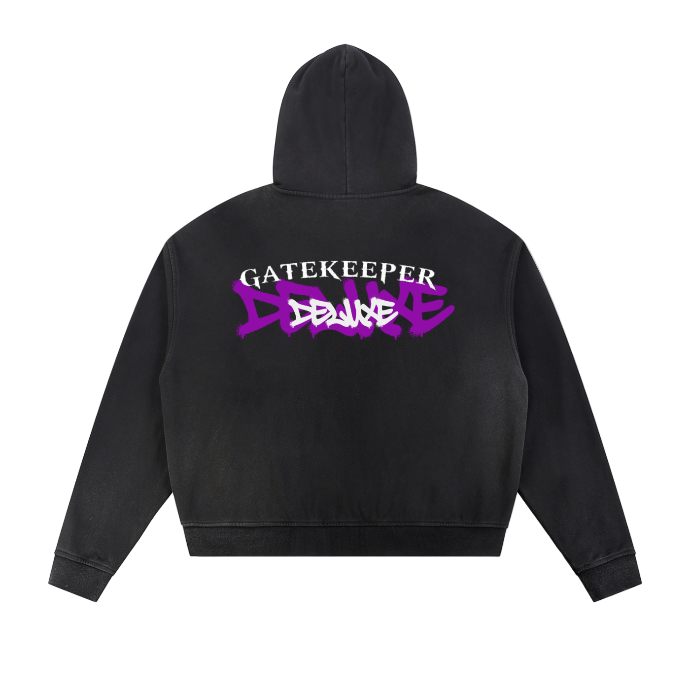 Deluxe Edge Fleece Zip Hoodie