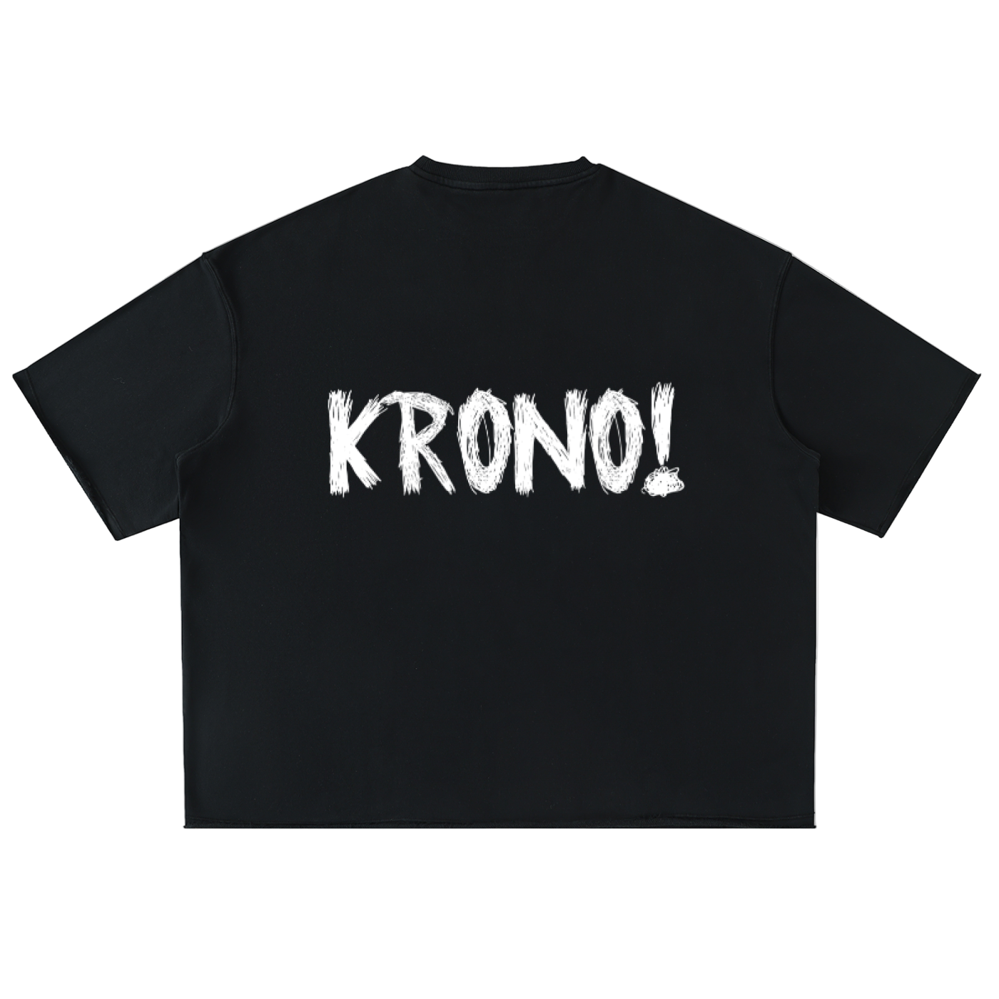 Krono Washed Rolled Hem Half Sleeve T-Shirt