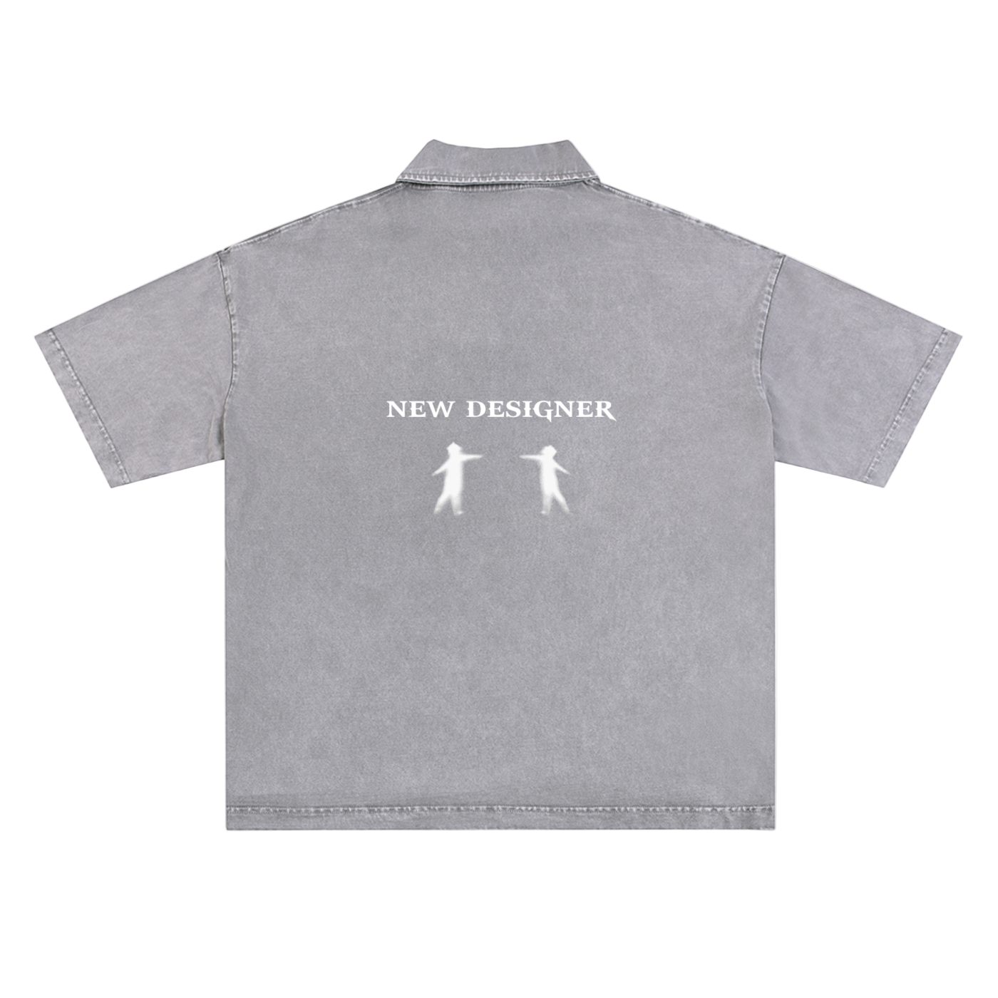 Heavyweight Snow-Washed Krono Polo T-Shirt