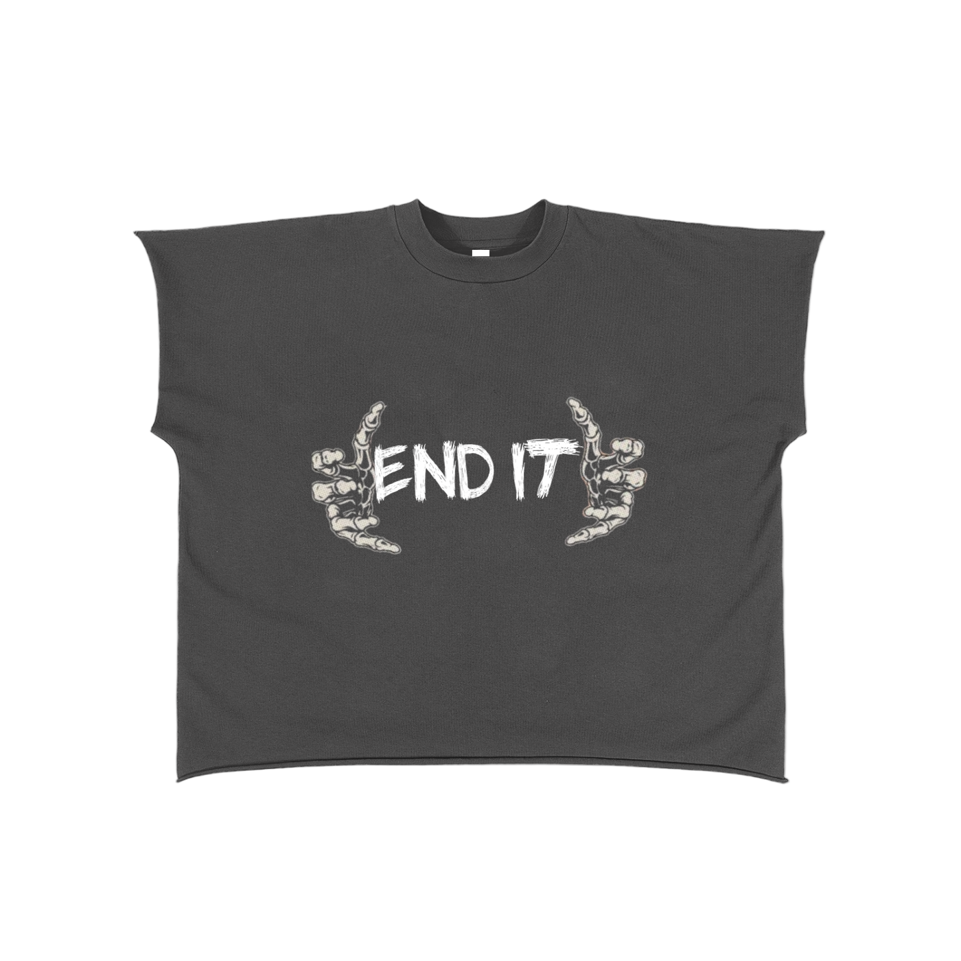 Krono Raw Edge Boxy Non-Shrink T-Shirt