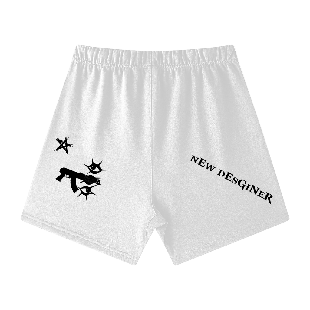 Krono Unisex Earth Tone Loose Fit Cotton Shorts