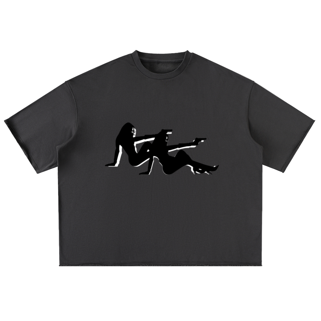 Krono Washed Rolled Hem Half Sleeve T-Shirt