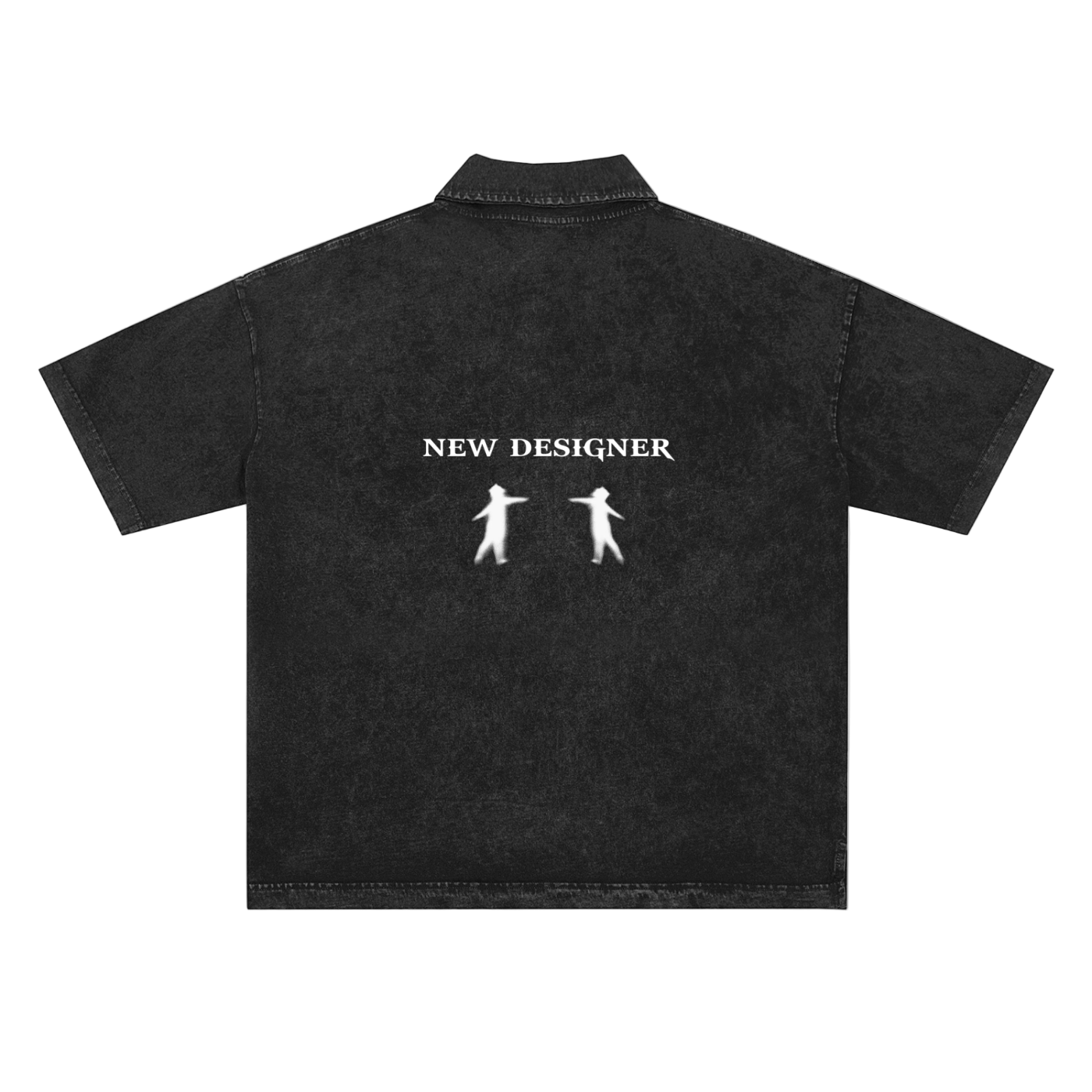 Heavyweight Snow-Washed Krono Polo T-Shirt