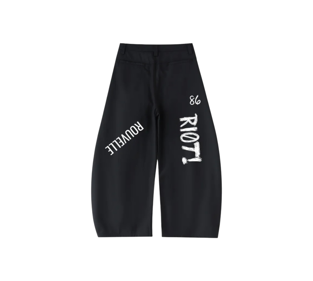 Rouvelle x Krono  Essential Barrel Dress Pants