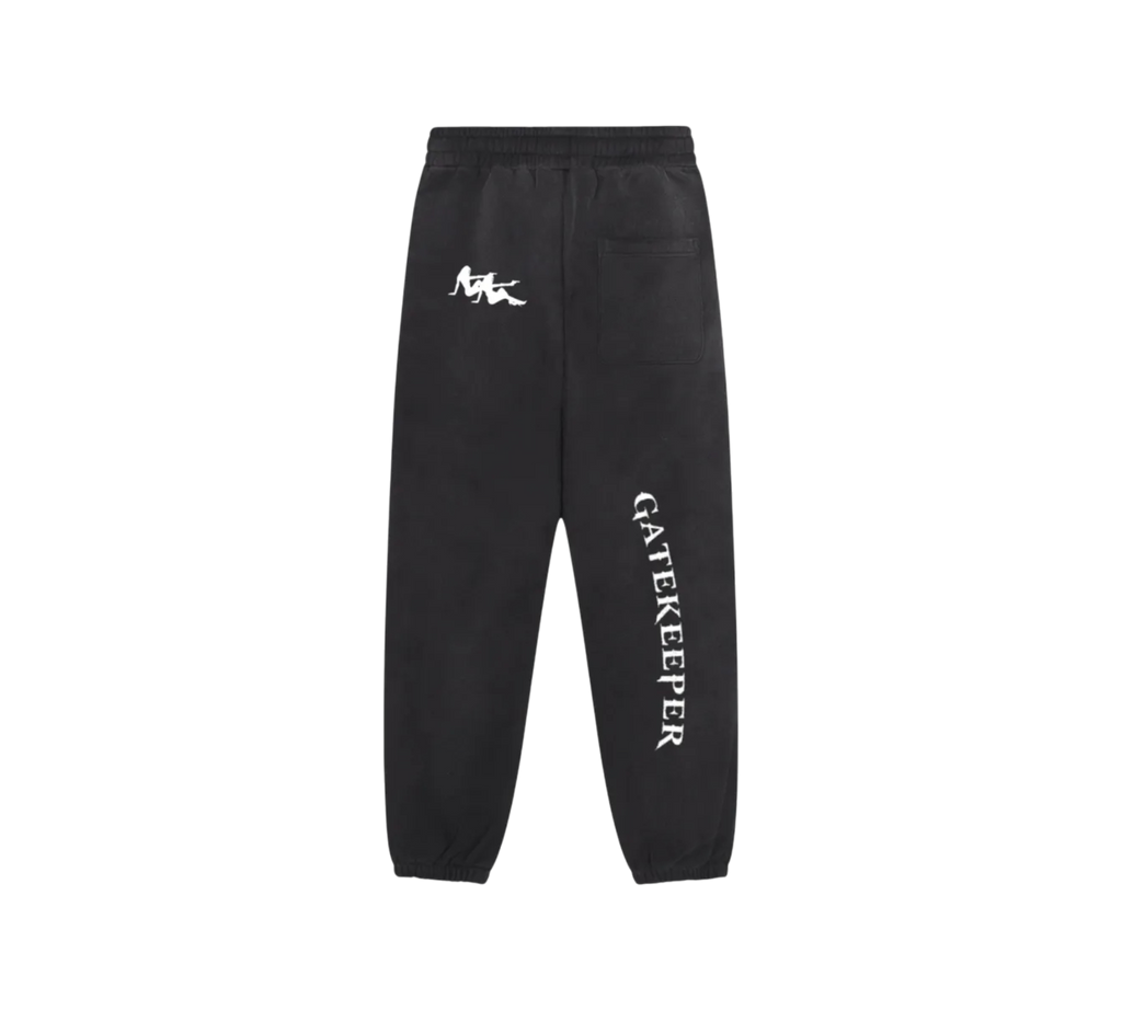 Sun Fade Contrast Tape Fleece Jogged Sweatpants