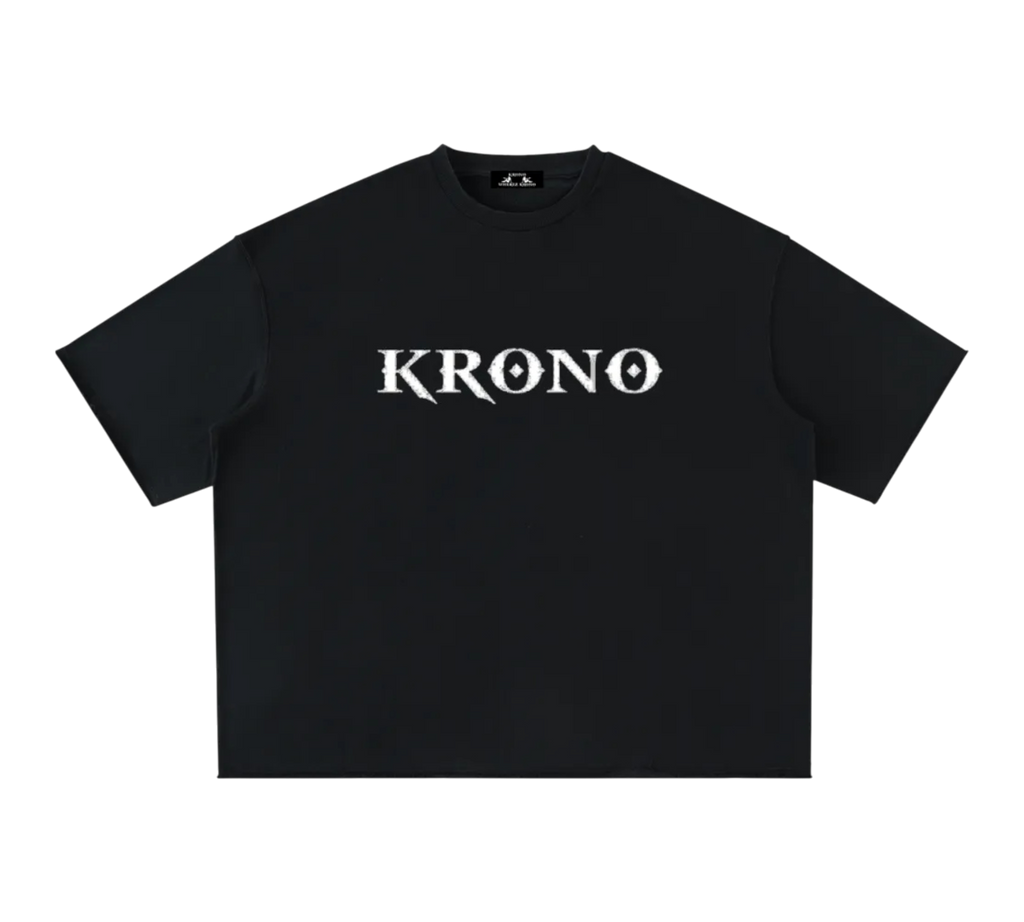 Krono Washed Rolled Hem Half Sleeve T-Shirt