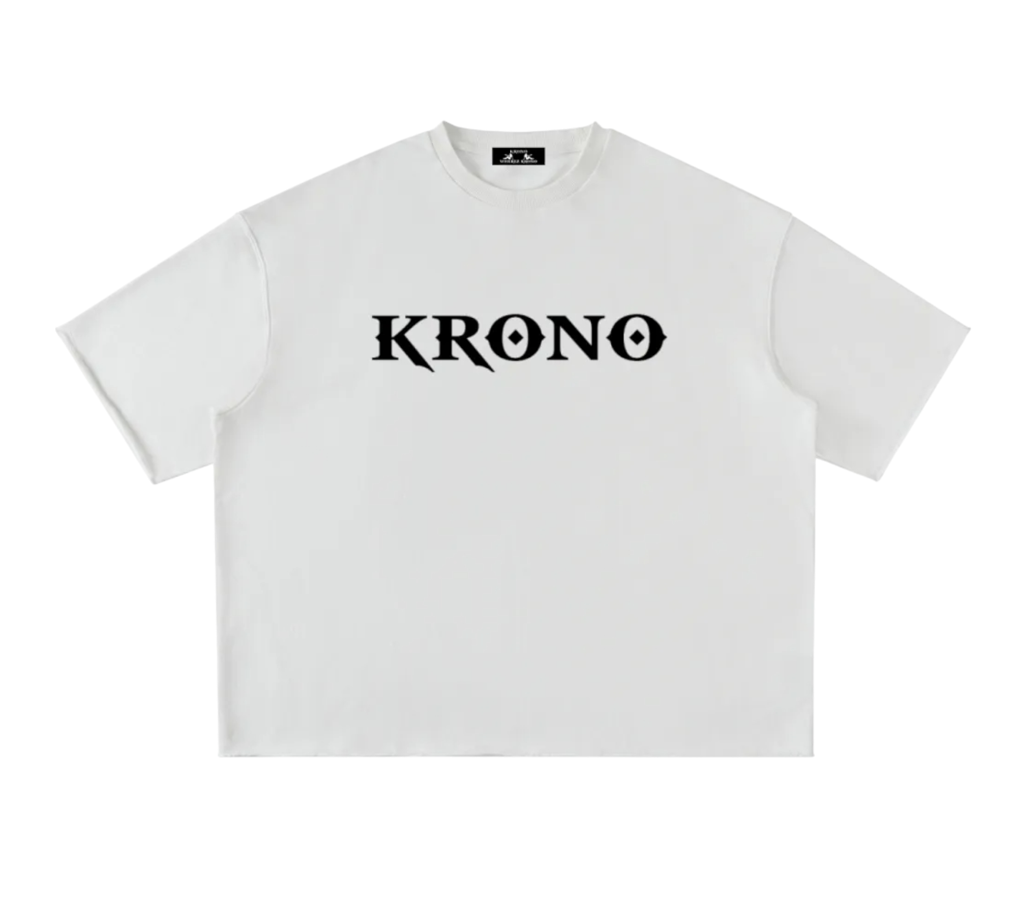 Krono Washed Rolled Hem Half Sleeve T-Shirt