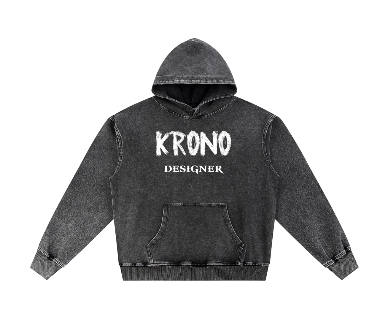 Snow Wash Oversized Hoodie